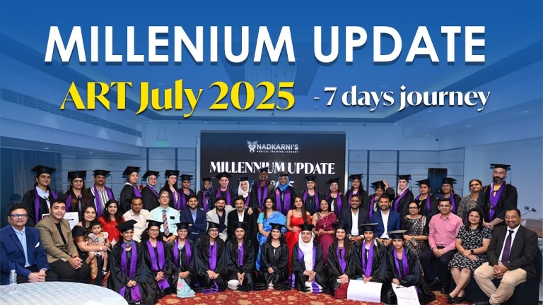 Video Thumbnail: Millennium Update July 2025 | ART Hands-On Crash Course | Journey of 7 Days